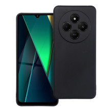 „Xiaomi Poco C75“ dėklas, matinės juodos spalvos „Xiaomi Poco C75“ dėklas, matinės juodos spalvos