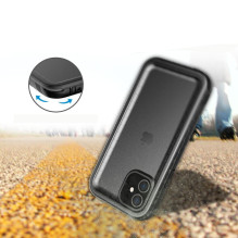 Case for iPhone 11 Waterproof Shellbox DOT black Case for iPhone 11 Waterproof Shellbox DOT black