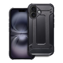 „iPhone 16 Armor“ dėklas, juodas „iPhone 16 Armor“ dėklas, juodas