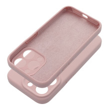 Case for iPhone 14 Silicone 2mm powder pink