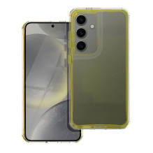 „Samsung A26 5G Matrix“ skaidrus geltonas dėklas „Samsung A26 5G Matrix“ skaidrus geltonas dėklas