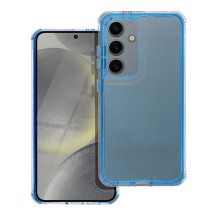 Samsung A56 5G Matrix dėklas, skaidrus, mėlynas Samsung A56 5G Matrix dėklas, skaidrus, mėlynas