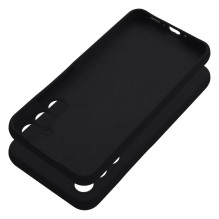 Samsung A34 5G silikoninis 2 mm dėklas, juodas