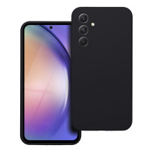 Samsung A54 5G silikoninis 2 mm dėklas, juodas