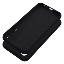 Samsung A54 5G silikoninis 2 mm dėklas, juodas