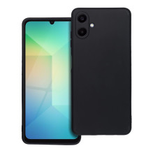 Samsung A06 4G dėklas, matinės juodos spalvos