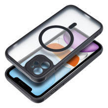 Case for iPhone 11 Full Matte Mag Cover compatible with MagSafe black