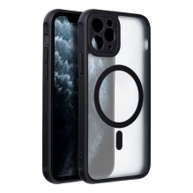 Case for iPhone 11 PRO Full Matte Mag Cover compatible with MagSafe black