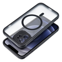 Case for iPhone 12 Full Matte Mag Cover compatible with MagSafe black Case for iPhone 12 Full Matte Mag Cover compatible with MagSafe black
