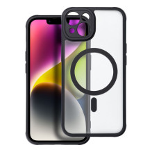 Case for iPhone 14 Full Matte Mag Cover compatible with MagSafe black Case for iPhone 14 Full Matte Mag Cover compatible with MagSafe black