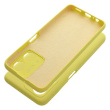Case for Honor X7A Silicone 2mm yellow