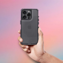 „iPhone 12 Matrix“ dėklas, skaidrus, juodas