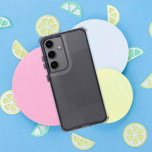 Xiaomi Redmi 15 4G / 5G (169 mm) dėklas, skaidrus, juodas