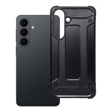 „Samsung S26 PLUS“ šarvuotas dėklas, juodas „Samsung S26 PLUS“ šarvuotas dėklas, juodas