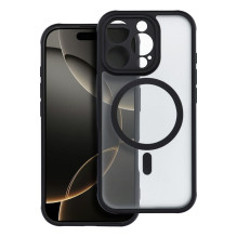 Case for iPhone 16 PRO Full Matte Mag Cover compatible with MagSafe black Case for iPhone 16 PRO Full Matte Mag Cover compatible with MagSafe black