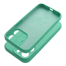 iPhone 16 PRO MAX silikoninis 2 mm dėklas, mėtinis