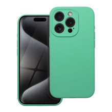 Case for iPhone 16 PRO MAX Silicone 2mm mint