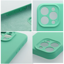 iPhone 16 PRO MAX silikoninis 2 mm dėklas, mėtinis