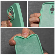 iPhone 16 PRO MAX silikoninis 2 mm dėklas, mėtinis