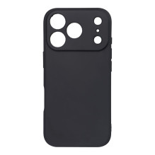 iPhone 17 PRO dėklas, matinės juodos spalvos iPhone 17 PRO dėklas, matinės juodos spalvos