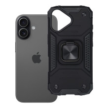 iPhone 17 dėklas, juodas, Nitro