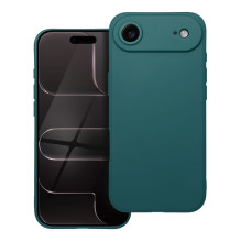 iPhone 17 AIR matinis tamsiai žalias dėklas iPhone 17 AIR matinis tamsiai žalias dėklas