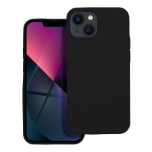 iPhone 13 MINI silikoninis dėklas, juodas