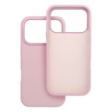 Case for Samsung S26 Forcell F-Protect Frame Premium compatible with MagSafe pink