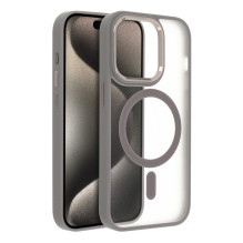 „iPhone 17 AIR“ matinis „Mag“ dėklas, suderinamas su „MagSafe“ titano plokšte „iPhone 17 AIR“ matinis „Mag“ dėklas, suderinamas su „MagSafe“ titano plokšte