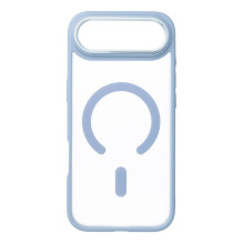 „iPhone 17 AIR“ matinis „Mag“ dėklas, suderinamas su „MagSafe“, mėlynas