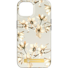 Case for iPhone 15 PLUS Forcell F-Protect compatible with MagSafe spring flowers