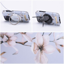 Case for iPhone 15 PLUS Forcell F-Protect compatible with MagSafe spring flowers