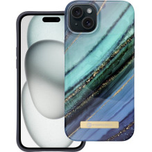 Case for iPhone 15 PLUS Forcell F-Protect Mirage compatible with Magsafe jade marble Case for iPhone 15 PLUS Forcell F-Protect Mirage compatible with Magsafe jade marble