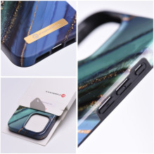 Case for iPhone 15 PLUS Forcell F-Protect Mirage compatible with Magsafe jade marble Case for iPhone 15 PLUS Forcell F-Protect Mirage compatible with Magsafe jade marble