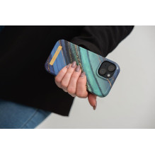 Case for iPhone 15 PLUS Forcell F-Protect Mirage compatible with Magsafe jade marble Case for iPhone 15 PLUS Forcell F-Protect Mirage compatible with Magsafe jade marble