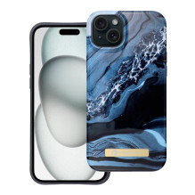 Case for iPhone 15 PLUS Forcell F-Protect Mirage compatible with Magsafe ocean marble Case for iPhone 15 PLUS Forcell F-Protect Mirage compatible with Magsafe ocean marble