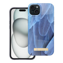 Case for iPhone 15 PLUS Forcell F-Protect Mirage compatible with Magsafe blue bird Case for iPhone 15 PLUS Forcell F-Protect Mirage compatible with Magsafe blue bird