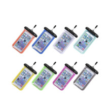 Waterproof bag for mobile phone with plastic closing blue Waterproof bag for mobile phone with plastic closing blue