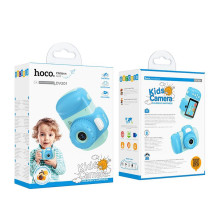 Skaitmeninė vaikų kamera Hoco 2MP 2,4" Full HD DV201 mėlyna