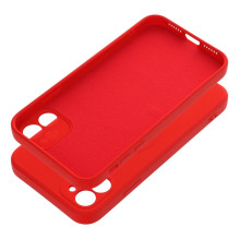 „iPhone 11“ silikoninis dėklas, suderinamas su „MagSafe“, raudonas „iPhone 11“ silikoninis dėklas, suderinamas su „MagSafe“, raudonas