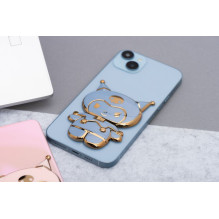 Phone stand DOLL - stick-on - blue Phone stand DOLL - stick-on - blue