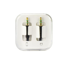 Cable AUX Jack 3,5 mm (male) to Jack 3,5 mm (male) BOX 1 m black