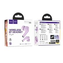 Wireless earphones Hoco TWS EQ2 purple