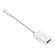 Adapteris OTG USB A (lizdas) į Lightning (kištukas), baltas Adapteris OTG USB A (lizdas) į Lightning (kištukas), baltas