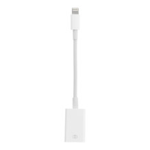 Adapter OTG USB A (female) to Lightning (male) white