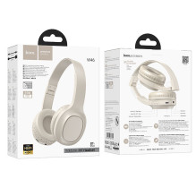 Wireless headphones Hoco W46 milky white