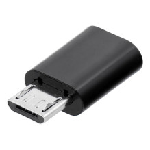 Adapter Type C to Micro USB Blue Star - black Adapter Type C to Micro USB Blue Star - black