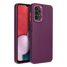 Case for Samsung A13 4G Frame purple Case for Samsung A13 4G Frame purple