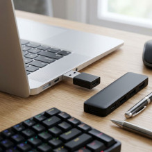 Adapter Type C to USB A 3.0 Blue Star - black Adapter Type C to USB A 3.0 Blue Star - black