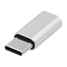 Adapter Micro USB to Type C Blue Star - white Adapter Micro USB to Type C Blue Star - white